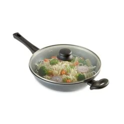 Wok Et Couvercle Revêtement Dur Comme La Pierre 28 Cm -Maison Cuisine Rabais 10833 2 2 Wok et couvercle revetement Dur comme la pierre 28 cm Mathon
