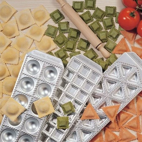 Imperia Coffret Raviolamp Tris 3 Plaques à Raviolis Et Tortellis + Rouleau 2 Imperia Coffret Raviolamp Tris 3 Plaques à Raviolis Et Tortellis + Rouleau – Image 2