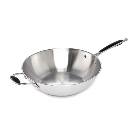 Wok Tout Inox 30 Cm Excell'Inox 1 Wok Tout Inox 30 Cm Excell'Inox