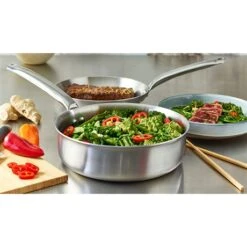 De Buyer Sauteuse Inox 28 Cm Alchimy -Maison Cuisine Rabais 272036 3 3 Sauteuse inox 28 cm Alchimy De Buyer
