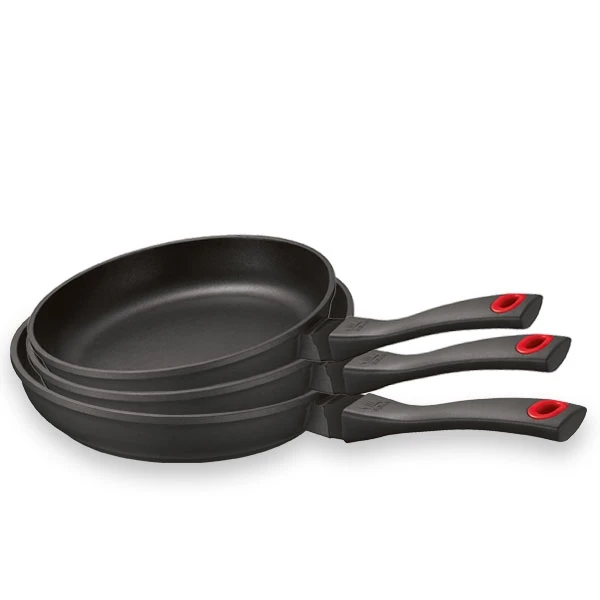 BEKA Lot De 3 Poêles 20, 24, 28 Cm Energy 1 BEKA Lot De 3 Poêles 20, 24, 28 Cm Energy