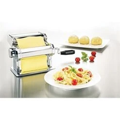 Lot Machine à Pâtes + Doseur à Spaghettis En Inox -Maison Cuisine Rabais 28918 3 1 Lot machine a pates doseur a spaghettis en inox Mathon