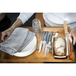 Opinel Coffret 4 Couteaux De Table Lame Micro-dentée 11 Cm Bon Appétit Plus Anthracite -Maison Cuisine Rabais 419003 3 2 Coffret 4 couteaux de table lame micro dentee 11 cm Bon Appetit Plus anthracite Opinel