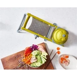 De Buyer Mandoline Swing Plus Vert 7 De Buyer Mandoline Swing Plus Vert -Maison Cuisine Rabais 453101 3 3 Mandoline swing Plus vert De Buyer