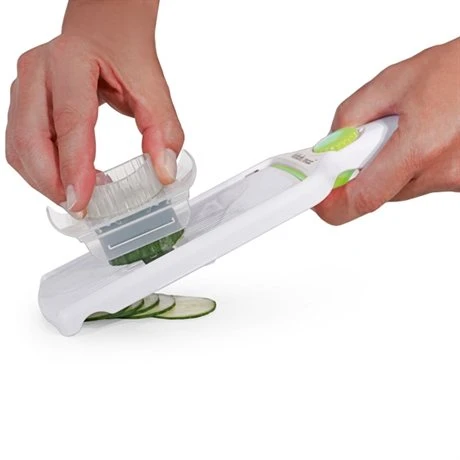 Mandoline Haute Sécurité Spéciale Rondelles 2 Mandoline Haute Sécurité Spéciale Rondelles – Image 2