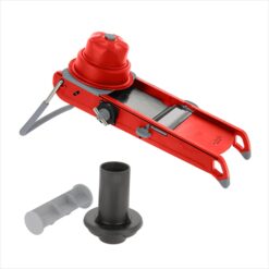 De Buyer Lot Mandoline Swing Plus Rouge Et Accessoire Rondelle Gravity