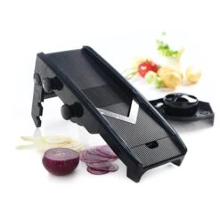 Mandoline Lame V Multi-râpes Noir