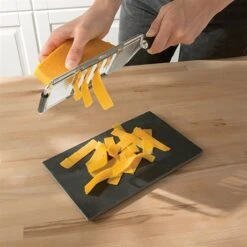 Mandoline Multifonctions 3 Lames Interchangeables Inox -Maison Cuisine Rabais 470054 3 5 Mandoline multifonctions 3 lames interchangeables inox Mathon