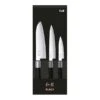 Kai Set 3 Couteaux 10 Cm,15 Cm,18 Cm Wasabi Black
