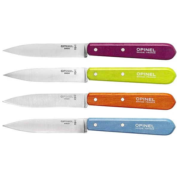 Opinel Coffret 4 Couteaux Office N°112 Lame Inox 10 Cm 4 Coloris 1 Opinel Coffret 4 Couteaux Office N°112 Lame Inox 10 Cm 4 Coloris