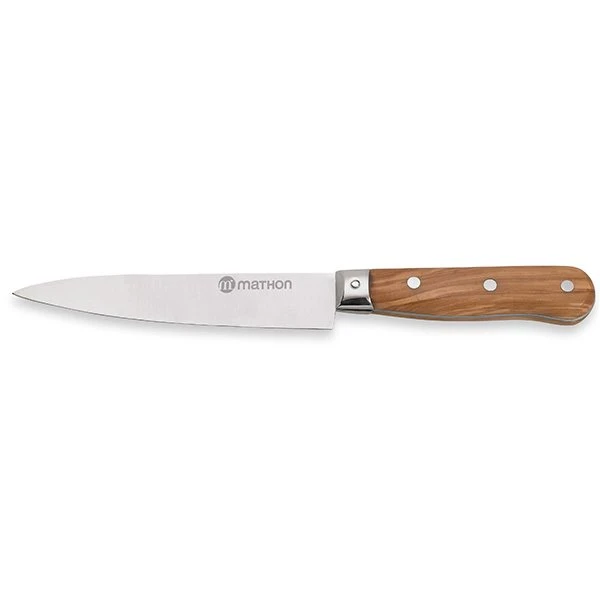 Couteau Chef Bois D'olivier Lame Inox 15 Cm 1 Couteau Chef Bois D'olivier Lame Inox 15 Cm
