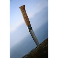Opinel Couteau Pliant N°08 Inox 8,5 Cm Manche En Olivier -Maison Cuisine Rabais 471213 2 3 Couteau pliant N 08 Inox 8 5 cm manche en Olivier Opinel