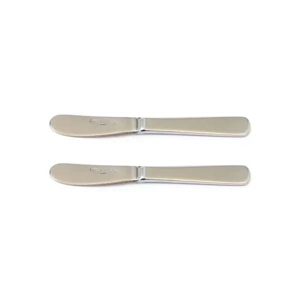 Lot De Deux Tartineurs Monobloc En Inox 1 Lot De Deux Tartineurs Monobloc En Inox