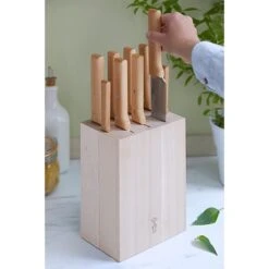 Opinel Bloc Pour 9 Couteaux En Hêtre 7 Opinel Bloc Pour 9 Couteaux En Hêtre -Maison Cuisine Rabais 480006 3 2 Bloc pour 9 couteaux en hetre Opinel