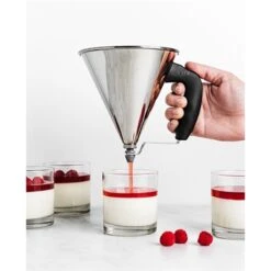 De Buyer Entonnoir à Piston Kwik Noir -Maison Cuisine Rabais 573050 3 1 Entonnoir a piston Kwik noir De Buyer