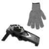 Lot Mandoline V 5 Lames Et Gant Contre Les Coupures