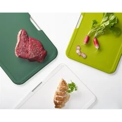 Joseph Joseph Set De 3 Planches à Découper Avec Support Vert -Maison Cuisine Rabais 653013 2 2 Set de 3 planches a decouper avec support vert Joseph Joseph