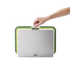 Joseph Joseph Set De 3 Planches à Découper Avec Support Vert -Maison Cuisine Rabais 653013 4 2 Set de 3 planches a decouper avec support vert Joseph Joseph