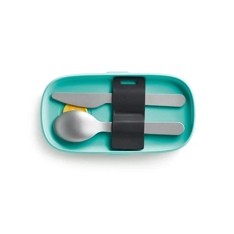 Lekue Set De 3 Couverts En Inox Spécial Lunch Box Basics To Go 2 Lekue Set De 3 Couverts En Inox Spécial Lunch Box Basics To Go – Image 2