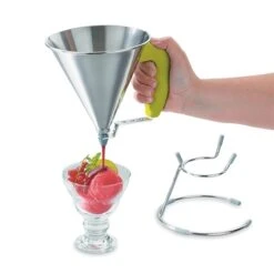 De Buyer Entonnoir à Piston Vert 6 De Buyer Entonnoir à Piston Vert -Maison Cuisine Rabais 67351 2 1 Entonnoir a piston vert De Buyer