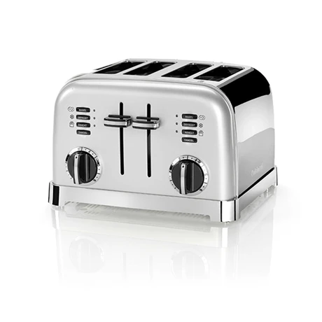 Cuisinart Toaster 4 Tranches Gris Perle CPT180SE 1 Cuisinart Toaster 4 Tranches Gris Perle CPT180SE