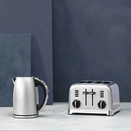 Cuisinart Toaster 4 Tranches Gris Perle CPT180SE 2 Cuisinart Toaster 4 Tranches Gris Perle CPT180SE – Image 2