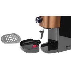 Bestron Machine à Café Expresso Avec Buse Vapeur 15 Bars 1250 1450 W Coloris Cuivre -Maison Cuisine Rabais 700101 4 1 Machine a cafe expresso avec buse vapeur 15 bars 1250 1450 W coloris cuivre Bestron