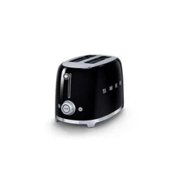 Smeg Toaster 2 Fentes Noir 950 W TSF01BLEU