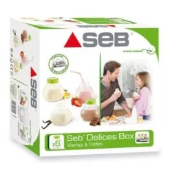 Délice Box Avec 6 Bouteilles Pour Yaourts à Boire XF102000 -Maison Cuisine Rabais 71945 2 7 Delice box avec 6 bouteilles pour yaourts a boire XF102000 Seb