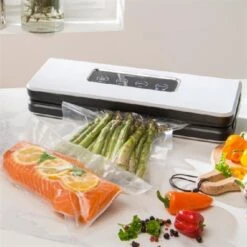 Appareil à Emballer Sous Vide Blanc 37 Cm 150 W KSSV60 -Maison Cuisine Rabais 720006 4 3 Appareil a emballer sous vide blanc 37 cm 150 W KSSV60 Kitchen Chef Professional