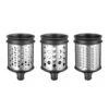 KitchenAid 3 Râpes Cylindre 5KSMEMVSC Pour Robot Artisan