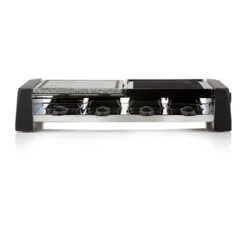 Domo Appareil à Raclette-grill Avec Pierre 8 Personnes 1200 W DO9190G -Maison Cuisine Rabais 760302 2 4 Appareil a raclette grill avec pierre 8 personnes 1200 W DO9190G Domo