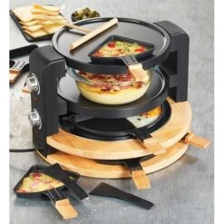 Raclette Ronde Multifonction 10 Poêlons 1500 W 7 Raclette Ronde Multifonction 10 Poêlons 1500 W -Maison Cuisine Rabais 780193 2 1 Raclette ronde multifonction 10 poelons 1500 W Kitchen Chef Professional