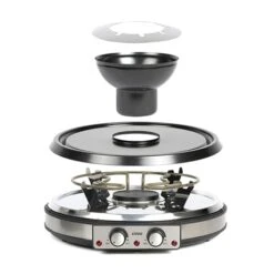 LIVOO Appareil à Raclette Grill Et Fondue 8 Personnes 1900 W DOC265 -Maison Cuisine Rabais 780247 2 2 Appareil a raclette grill et fondue 8 personnes 1900 W DOC265 Livoo