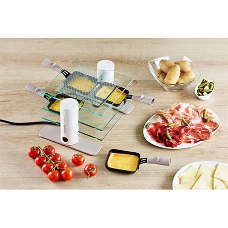 Raclette 4 Personnes Transparence MINERAL 2 Raclette 4 Personnes Transparence MINERAL – Image 2