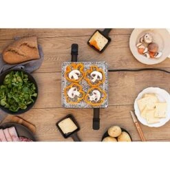 LIVOO Appareil à Raclette 4 Personnes 600 W -Maison Cuisine Rabais 784002 3 2 Appareil a raclette 4 personnes 600 W Livoo