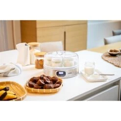 LIVOO Yaourtière Digitale 7 Pots 18 W DOP216 -Maison Cuisine Rabais 784004 4 2 Yaourtiere digitale 7 pots 18 W DOP216 Livoo